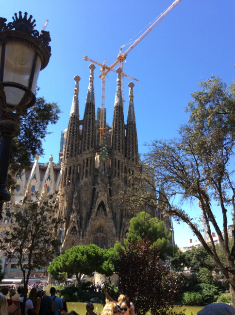 Sagrada Familia - the other side