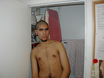 Adam, the next morning, shaved